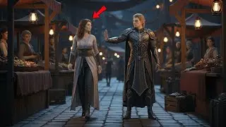 She Crossed the Elven Night Market in Silence — Until the Prince Stopped Her