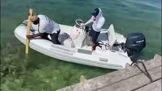 Capturando CARACOL &ldquo;Conch&rdquo; en Moores island, Bahamas para hacer un buen CEVICHE