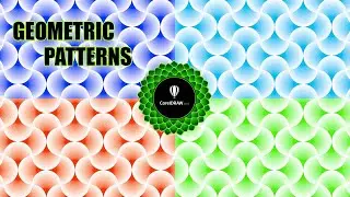 Geometric Patterns | Design patterns | Corel DRAW | tutorials | #coreldraw  #tutorial #youtube