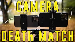 CAMERA DEATH MATCH💀: IPHONE 12 PRO MAX vs IPHONE 13 PRO!!