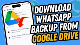 Как загрузить резервную копию WhatsApp с Google Диска | Полное руководство