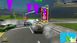 MIDTOWN MADNESS 2 - GOLDEN GATE RACEPACK - Circuit Race #1: Tiny Triangle