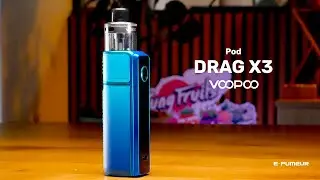 Pod Drag X3 VOOPOO - E-Fumeur - cigarette electronique