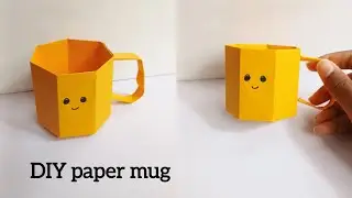 DIY Paper Mug | Paper Craft | Bettercrafts 