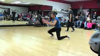 Terell Thomas & Buddha VS Bboy Rlo & partner @Circlefienz 2v2 Dance Compeition