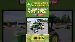 #auction SEPT. 22ND #johndeere #heavyequipment #barnoneauction #tractor #excavator #loader