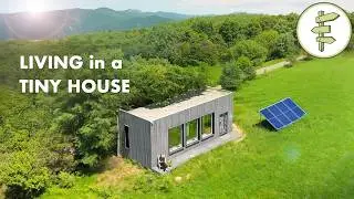 Man Builds His Own Affordable Off-Grid Tiny House