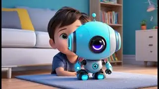 Ups! Śpiącemu robotowi skończyła się bateria | Rymowanki i piosenki dla dzieci