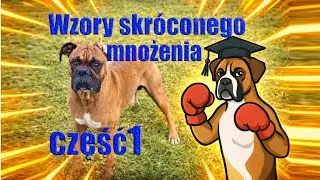 Wzory skróconego mnożenia część 1/2, matura