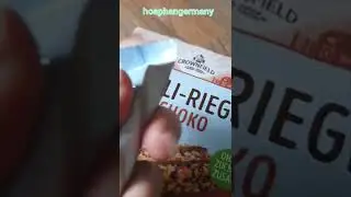 M&uuml;sli - Riegel Schoko ( Crownfield) #shorts #riegel #Schokolade #m&uuml;sli