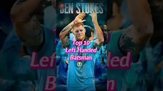 Top 10 left handed batsman | powerful left handed batsman #youtubeshorts #youtube
