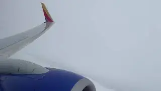 Low Ceiling Takeoff from Oklahoma City | Southwest Airlines | Boeing 737-800 | OKC