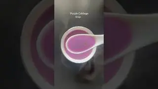 Purple Cabbage Soup🌿  #recipe #soup #shortsvideo