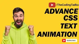 How to Create Latest CSS animation effects | Advance CSS Text Animation 2023