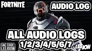 Fortnite - The Scientist | All Audio Logs 'Paradigm' | Audio Log / Quest Voice-lines (Season Quest)