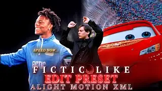 Viral @fictic_editz edit Preset for Alight Motion | AE Style Edit | Free XML