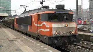 HUSA Transportation (HTRS) 1621 met de wintershuttle te Utrecht Centraal 24 februari 2012