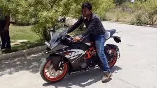 ktm rc 200 acceleration review 2016-2017 latest model KTM RC200 exhaust sound and walk-around view