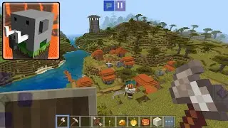 Craftsman 2023 - Survival Gameplay Part 7 - EXPLORING VILLAGE & PILLAGER TOWER!