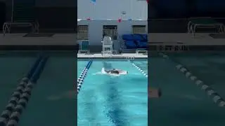 Swimming butterfly with 40 lbs weight vest