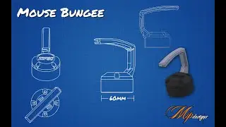 3D printed Mouse bungee