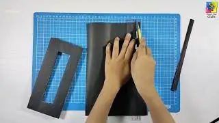 How to make a unique & beautiful desk decoration everlasting calendar from used cardboard_R