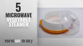 Top 10 Microwave Vegetable Steamer [2018]: Trust Microwave Steamer Orange