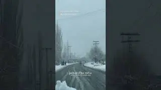 Skardu covered in a white layer of snow-Skardu Winter #letstravelnorth #pakistan  #gilgitbaltistan