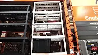 HDX 36x72x24 PLASTIC RACK Shop with us at Home Depot!!!
