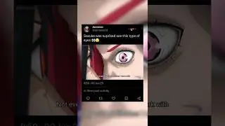 Sasuke was suprised see this type of eyes👀🫣 #anime #naruto #boruto #sasuke #shorts
