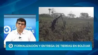 Bolívar avanza en reforma agraria: Gobierno entrega predios y títulos a campesinos