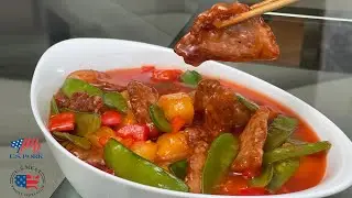 Un delicioso chancho con tamarindo
