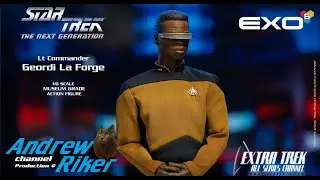 EXO-6 STAR TREK TNG: Lt.Commander Geordi La Forge 1:6 Museum grade Action figure - Review Recensione
