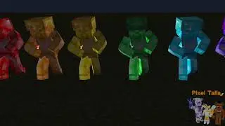 Every Rainbow Quest Character Doing Default Dance (Night Version) #FavreMySabreArt