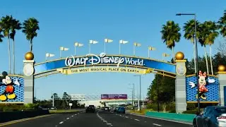 Driving Walt Disney World 🚗✨ Beautiful September Afternoon Drive Through the Osceala  Gates 2025