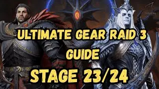 ULTIMATE GEAR RAID 3 Stage 23/24 Guide | Setup and Showcase ft - Eirlys & Ne Zha | Watcher of Realms