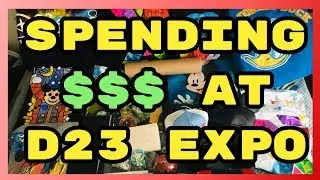 Our Disney D23 Expo Haul! || Our Wallets are CRYING!