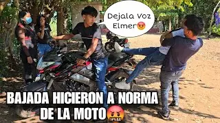 ELMER Sin Lastim4 Hizo Bajad4 A NORMA De La Moto De TOTO🤬😱Vean Que Gran Probl3mon Se Arm0🫢