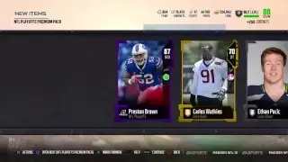 Madden 18 playoff promo pack opening
