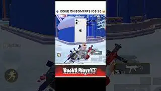 BGMI Lag Issue on iOS 2026? 📉 iPhone 11 FPS Drops & Gameplay Stuttering | RockG PlayzYT #mha
