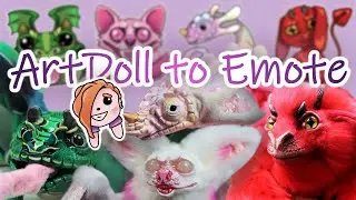I Turned My Art Dolls into Emotes || How to make Discord Emotes