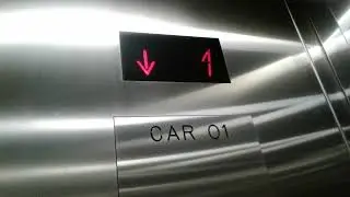 Schindler 400A Elevator at Holt Renfrew Square One Shopping Centre Mall Mississauga Ontario