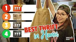 Дизайнерские бренды за 20 долларов?! 😱 Экскурсия по секонд-хендам Ханоя 🇻🇳