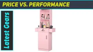 reviewPink Barber Salon Work Station from TOVRON: A Stylist's Best Home and Barbershop Furniture