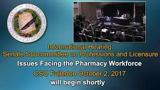 Senate Subcommittee on Profession and Licensure