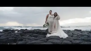Sharayah and Mia's Paradisiacal Wedding Film Teaser from Koloa, Hawaii