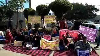 Protest against unjustice with GENERAL CATEGORY
