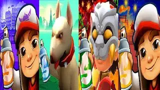Subway Surfers Lunar New Year YEAR OF THE SNAKE Copenhagen Panda Run Game DISCO WOLF  Halloween
