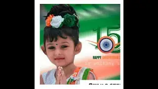15 August photo editing 2019 Tutorial | Happy independence Day| by Sr editing zone👍