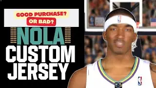 CUSTOM NEW ORLEANS HORNETS NBA JERSEY